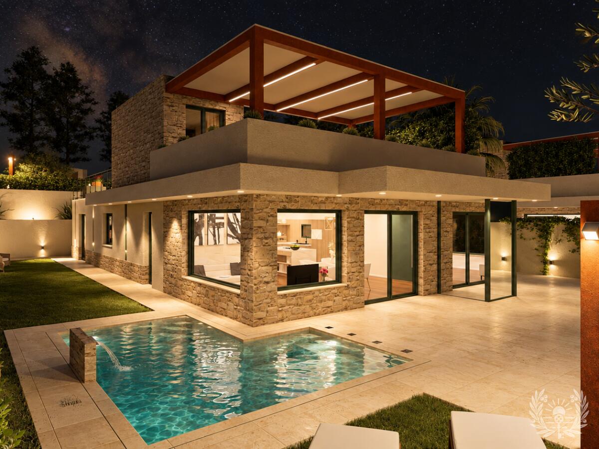 Villa GB 137 m² - Tre Noci, Alcamo — In Costruzione