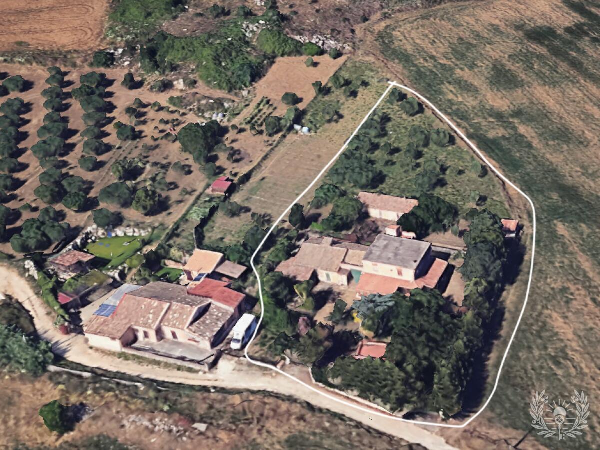 Autentica proprietà rurale siciliana con terreno vicino a Palermo e al mare